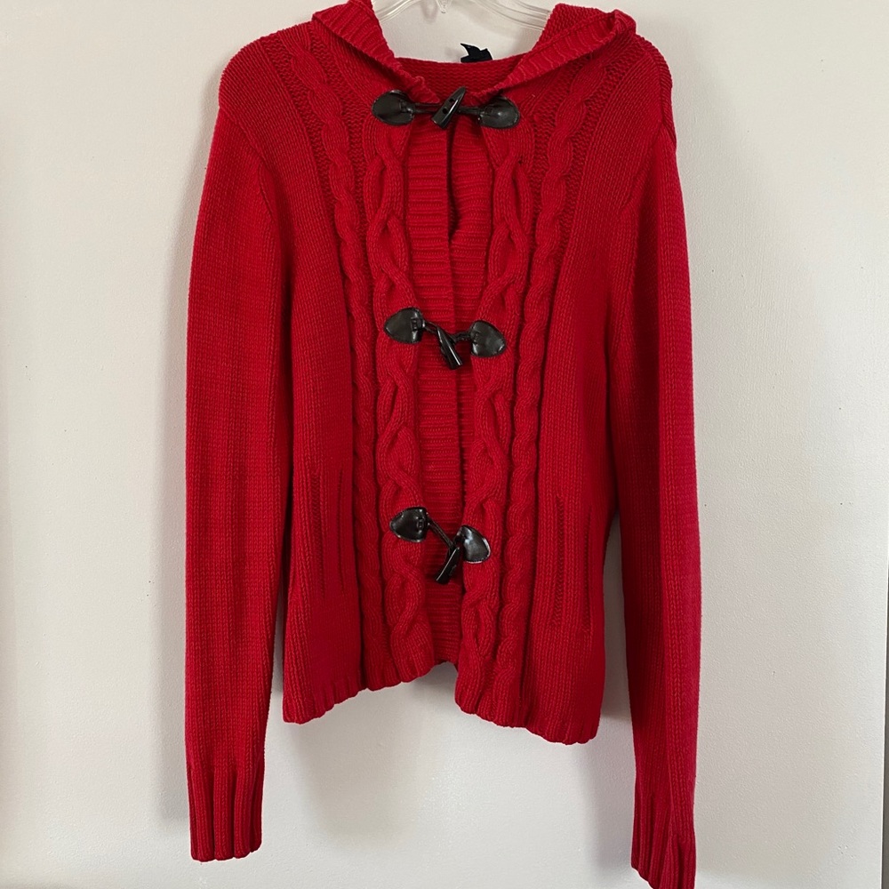 Rafaella Red Sweater